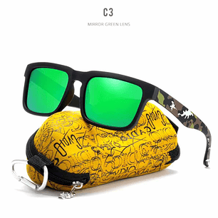 LENTES DE SOL - KDEAM - VERDE - C3