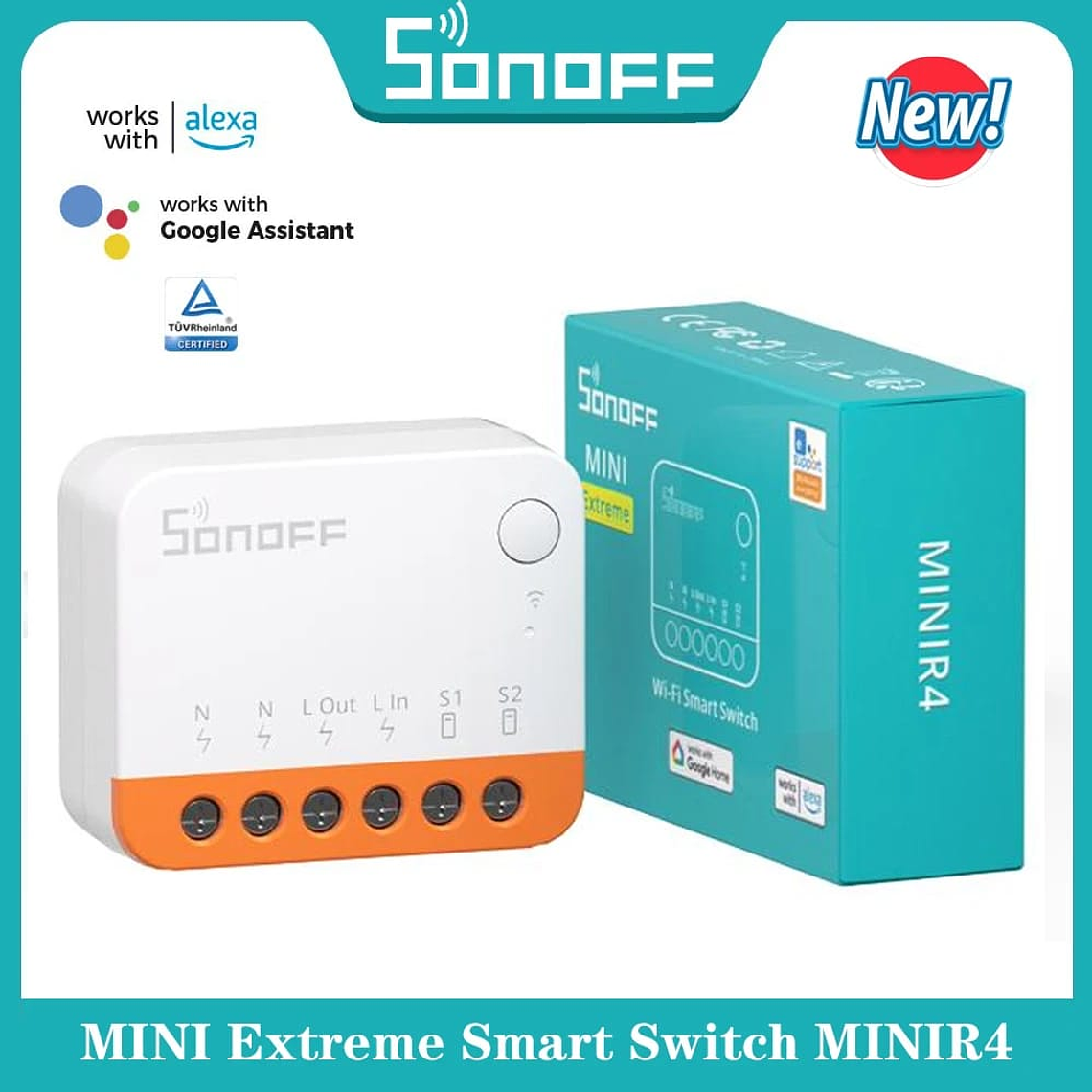 SONOFF MINI R4 - INTERRUPTOR WIFI 1