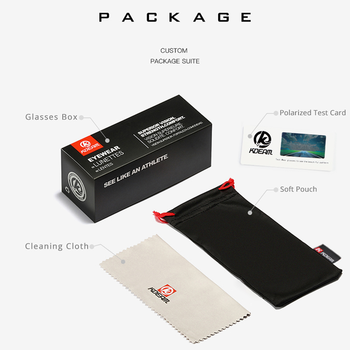 LENTES DE SOL - KDEAM - C21 2