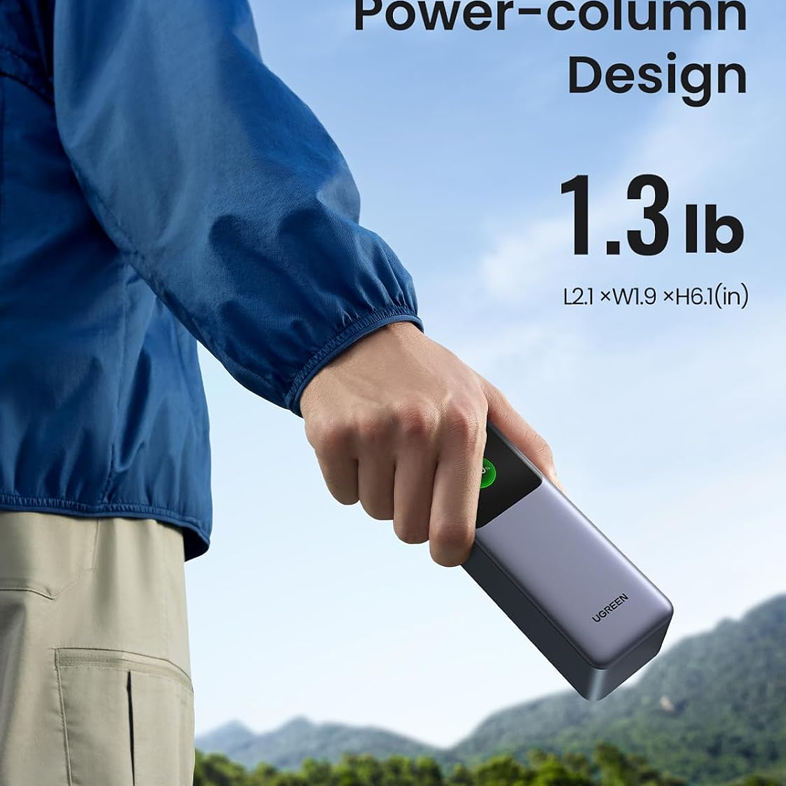 POWER BANK UGREEN NEXODE 200W - 25000 MAH 3