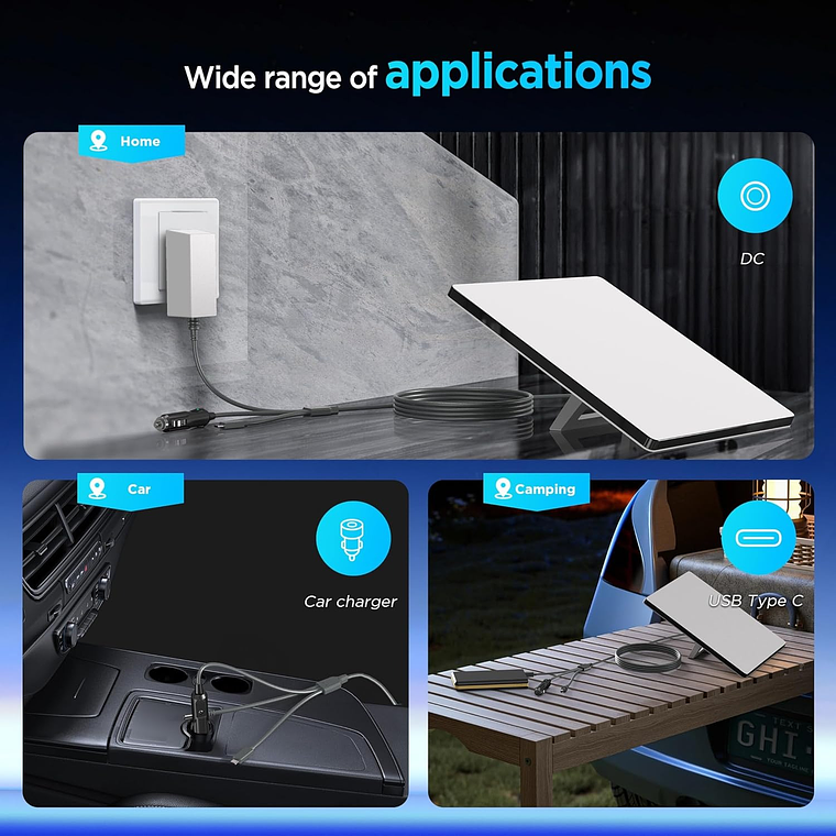 Cable De Alimentacion Para Automovil Starlink Mini 5 Metros 2