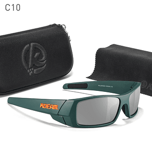 LENTES DE SOL MARCA KDEAM - VERDE - KD338-C10