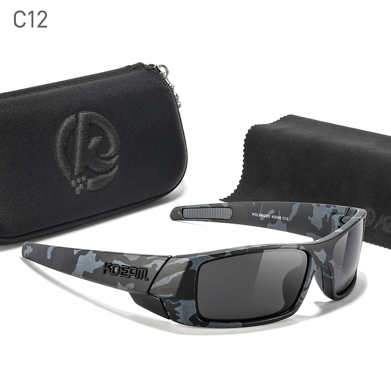 LENTES DE SOL MARCA KDEAM - DIGITALIZADO - KD338-C12 1