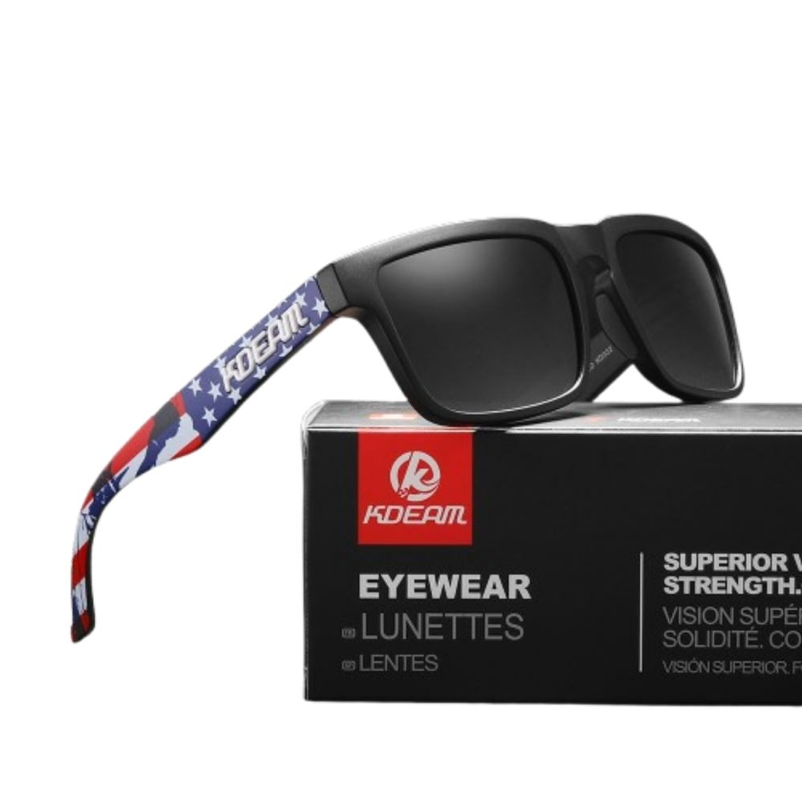 LENTES DE SOL - KDEAM - NEGRO - C24 1