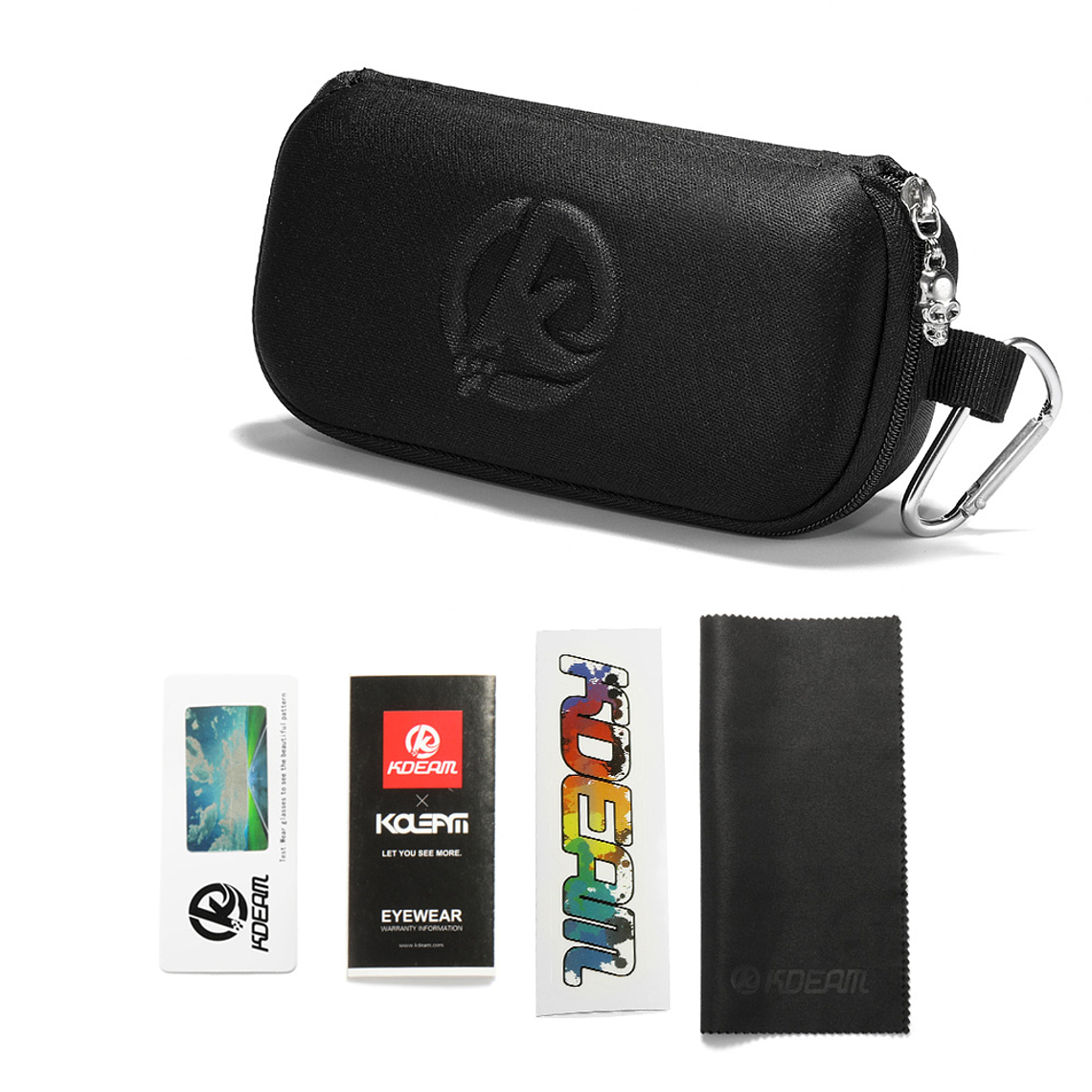 LENTES DE SOL MARCA KDEAM - MARRON - KD338-C13 2