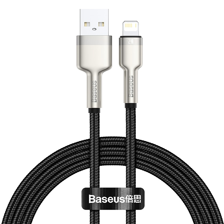 Baseus USB A - Lightning para iPhone - Carga Rápida 20W - 1 Metro 1