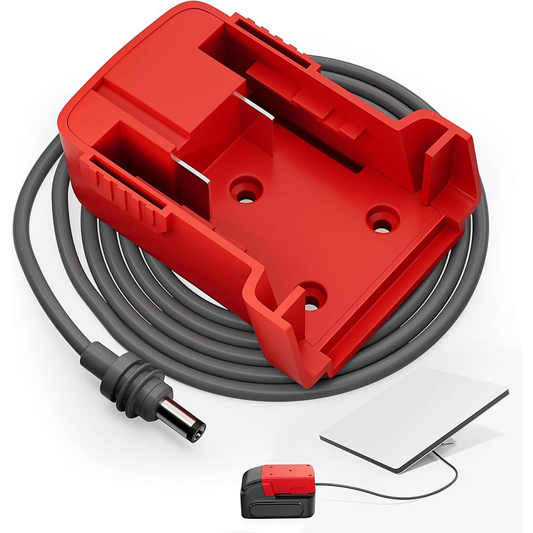ADAPTADOR DE BATERIA MILWAUKEE 18V - 20V - 1MT - STARLINK MINI 1