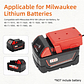 ADAPTADOR DE BATERIA MILWAUKEE 18V - 20V - 1MT - STARLINK MINI - Miniatura 4