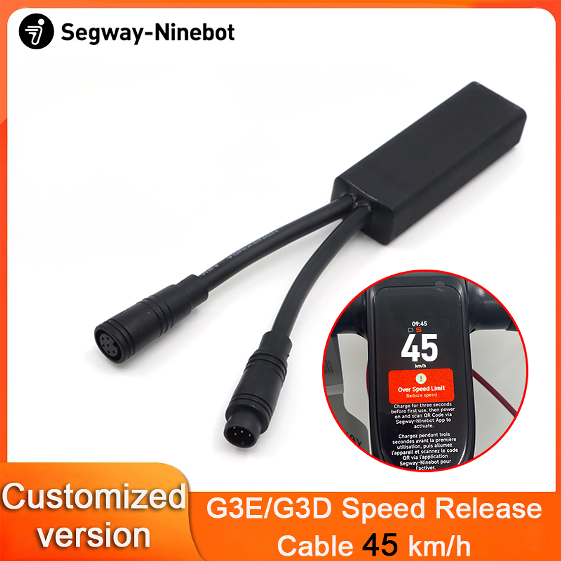 DESLIMITADOR PARA SEGWAY NINEBOT MAX G3E - HASTA 45K 1