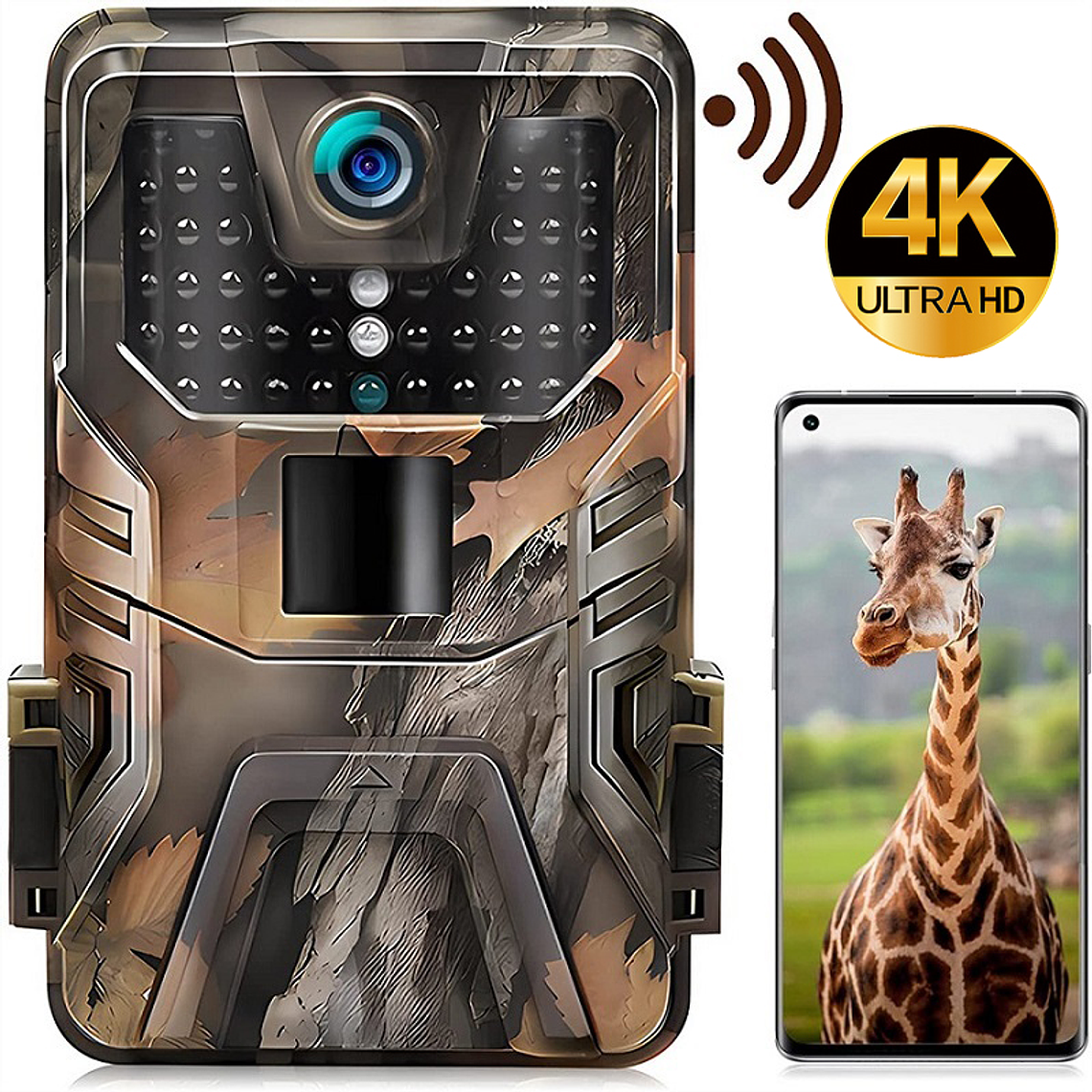 CAMARA TRAMPA WIFI 900 PRO - TRAIL CAMERA - 4K / 36MP 1