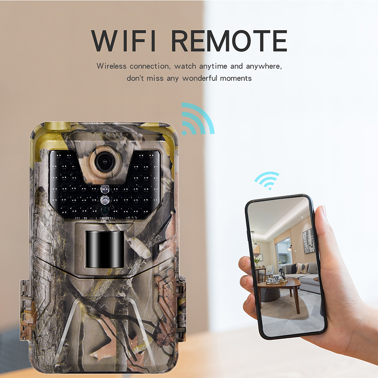 CAMARA TRAMPA WIFI 900 PRO - TRAIL CAMERA - 4K / 36MP 7