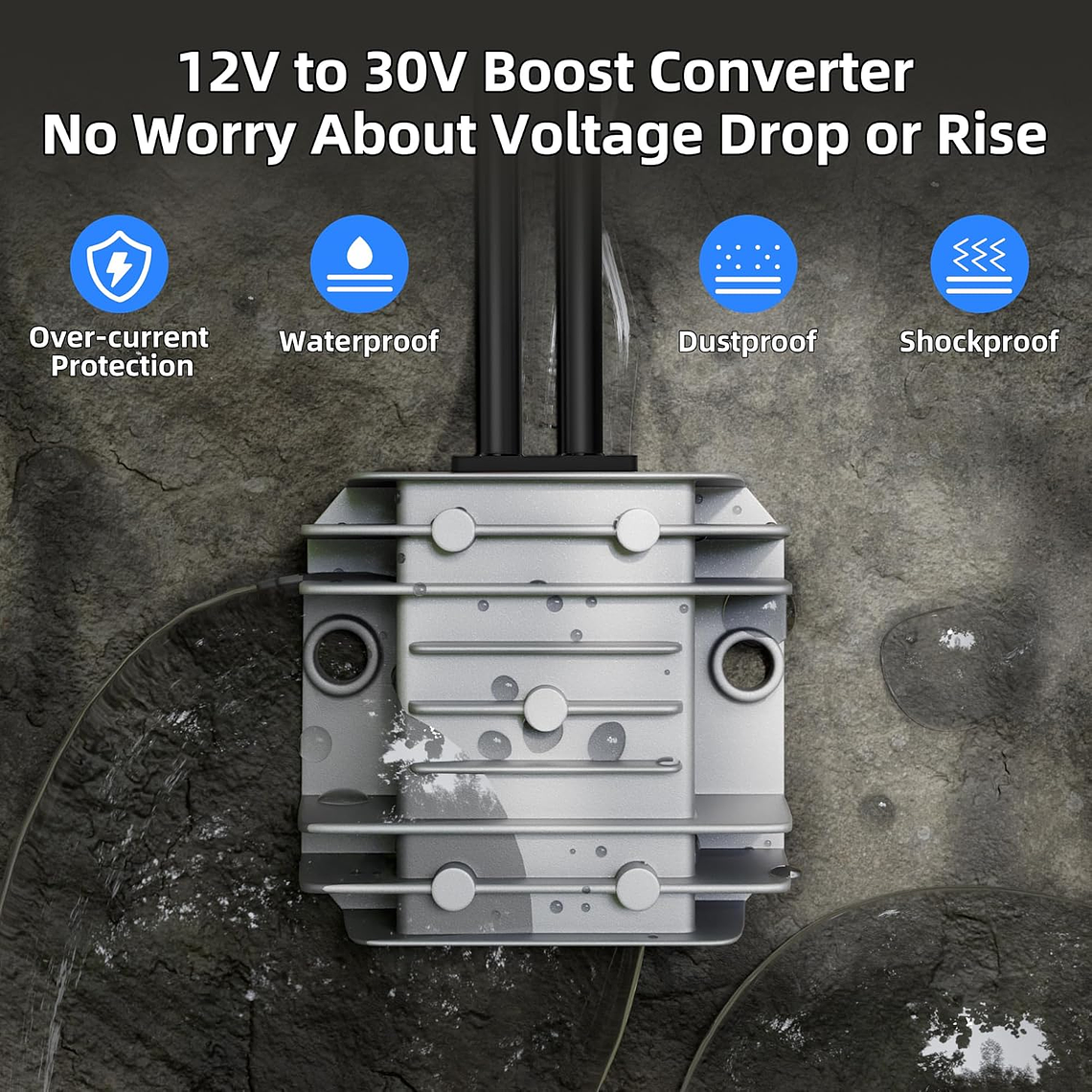 Inversor De Energia Para Starlink Mini 12v A 48v -  Para Vehiculo tipo cenicero 6