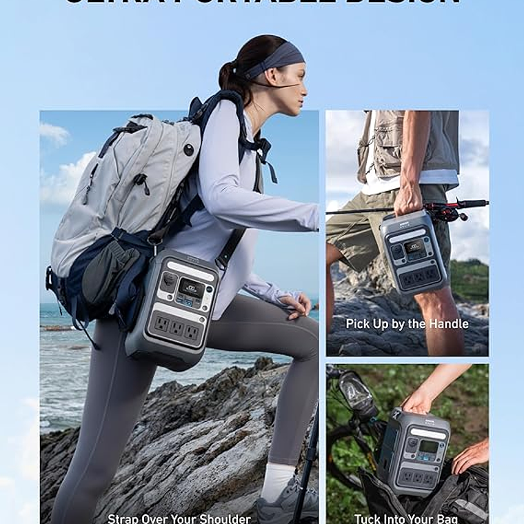  Anker Estación de energía portátil SOLIX C300 3