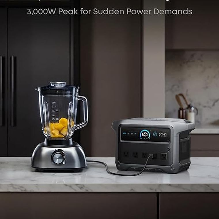 ANKER SOLIX C1000 Gen 2 Estación de energía portátil 3