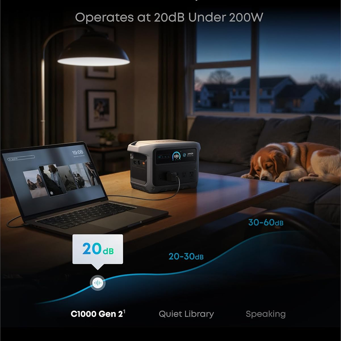 ANKER SOLIX C1000 Gen 2 Estación de energía portátil 6