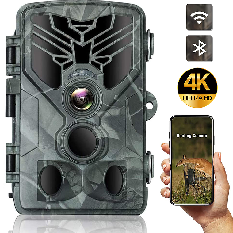 CAMARA TRAMPA WIFI 830 PRO - TRAIL CAMERA - 4K 1