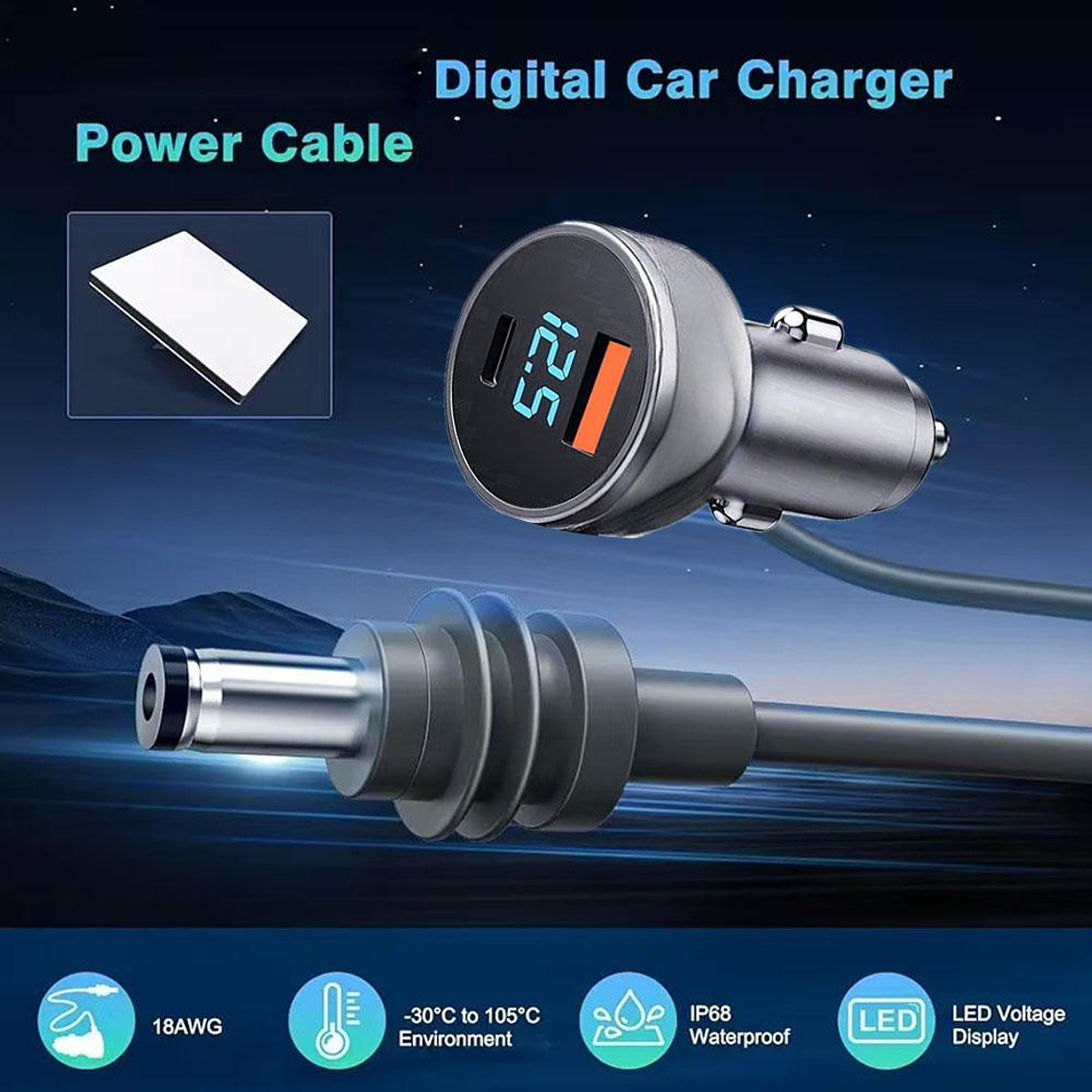 Cable de Alimentacion Para Automovil Starlink Mini 5 Metros 3