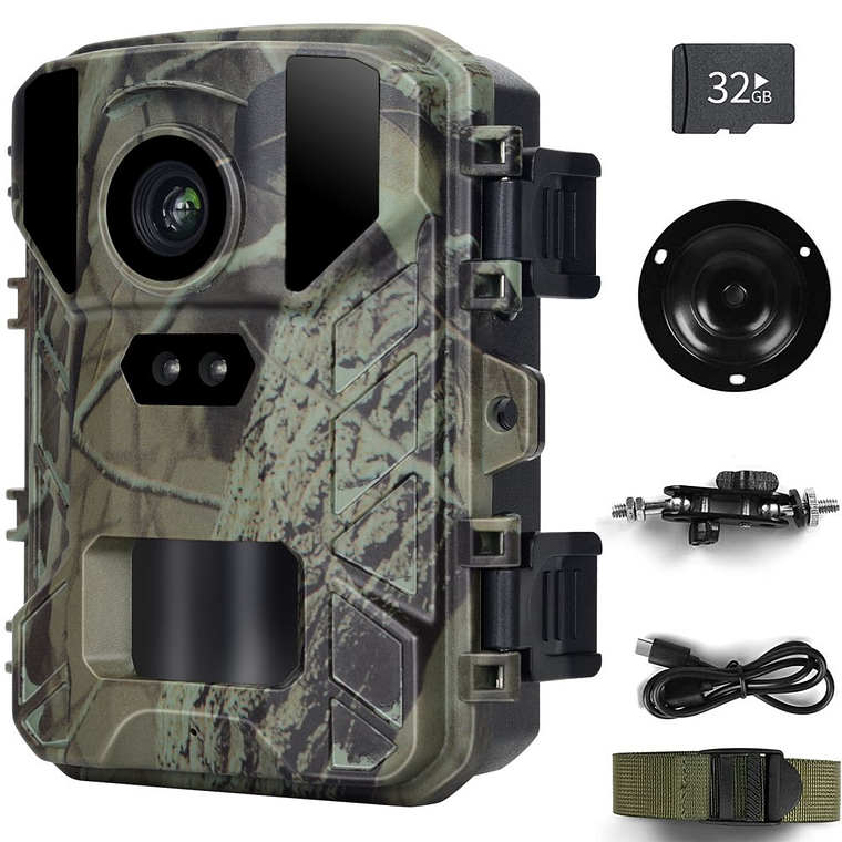 CAMARA TRAMPA PARA CAZA MINI 800 4K - DIGITAL TRAIL CAMERA - 48MP 2