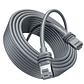 Cable de Datos Ethernet Para Starlink Gen 3 V3 y Starlink Mini -  5 Metros - Conector RJ45 Impermeable IP67 Blindado - Miniatura 1