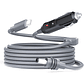Cable de Alimentación Auto Para Starlink Mini - 2 Metros - Extensión 12V DC Conector Cigarrera Camping - Miniatura 1
