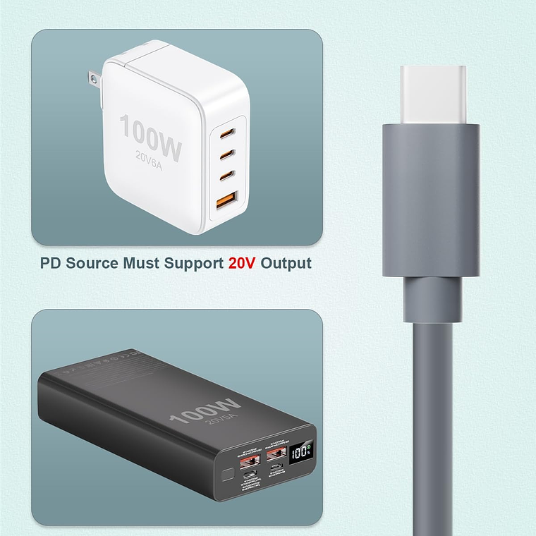 Cable de Alimentación Auto Para Starlink Mini - 5 Metros - Extensión 12V DC Conector Cigarrera Camping 5