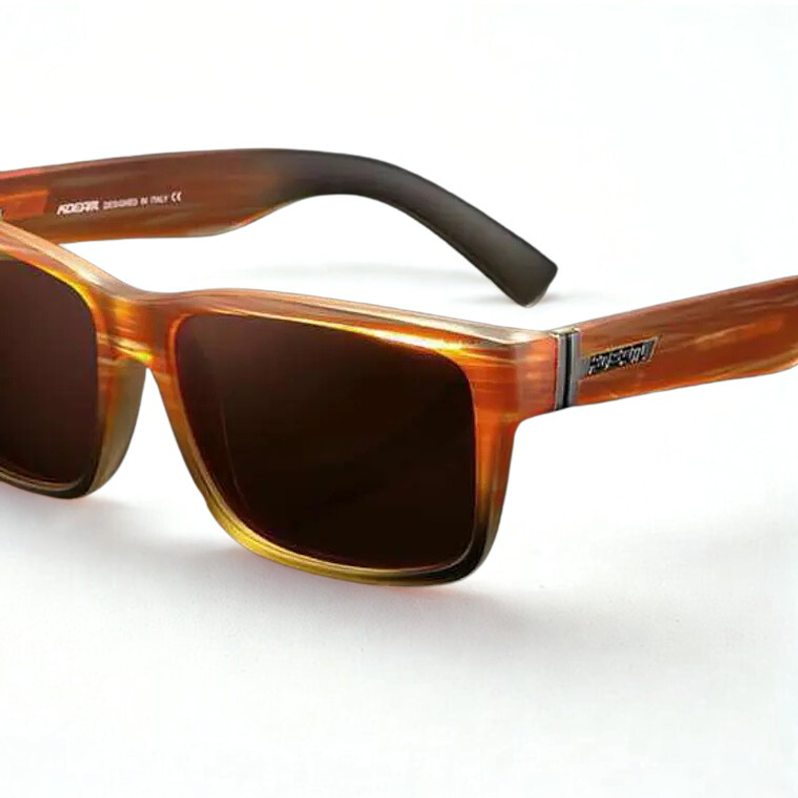 Lentes de Sol KDEAM Polarizados Marco Marrón Cristal - Modelo C27 Lente Café UV400 para Conducir 1