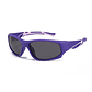 Lentes de Sol Deportivos para Niños (Flexibles e Indestructibles) - Protección UV400 Polarizados - Marco de Silicona Suave - Morado - Miniatura 1