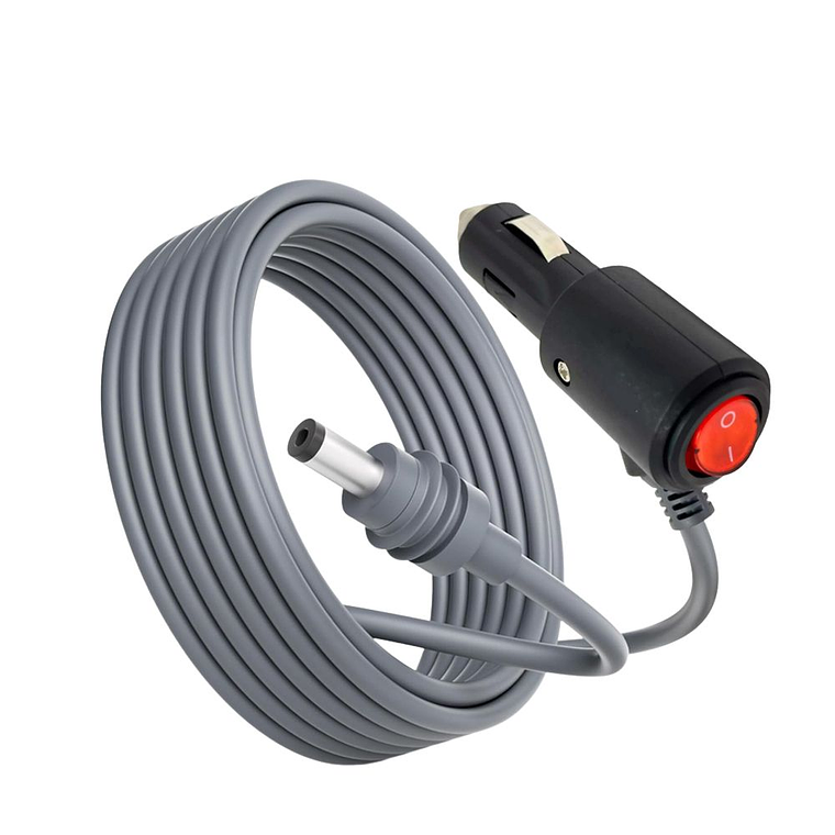 Cargador de Auto Para Starlink Mini Con Interruptor Indicador LED - 2 Metros - Protección Contra Sobretensiones 1