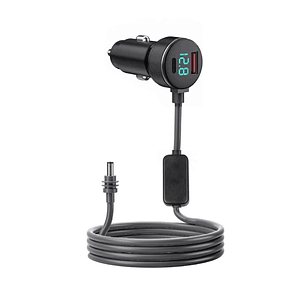 Inversor de Energía Para Starlink Mini 12V a 30V-2A - Adaptador Auto Cigarrera con Estabilizador de Voltaje - 2 Metros - 3 EN 1