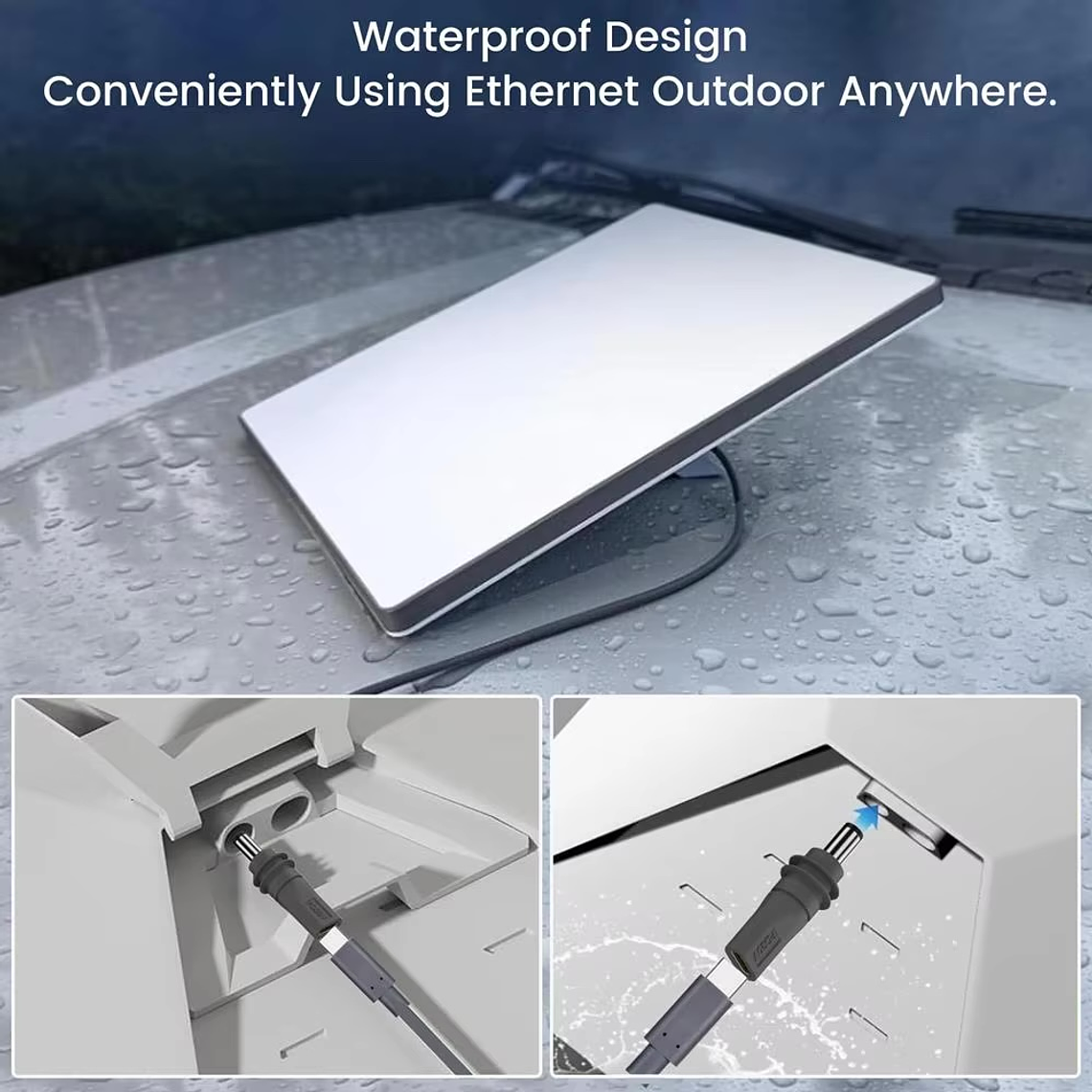 Adaptador Para Starlink Mini USB-C Hembra a DC Macho - 100W 5