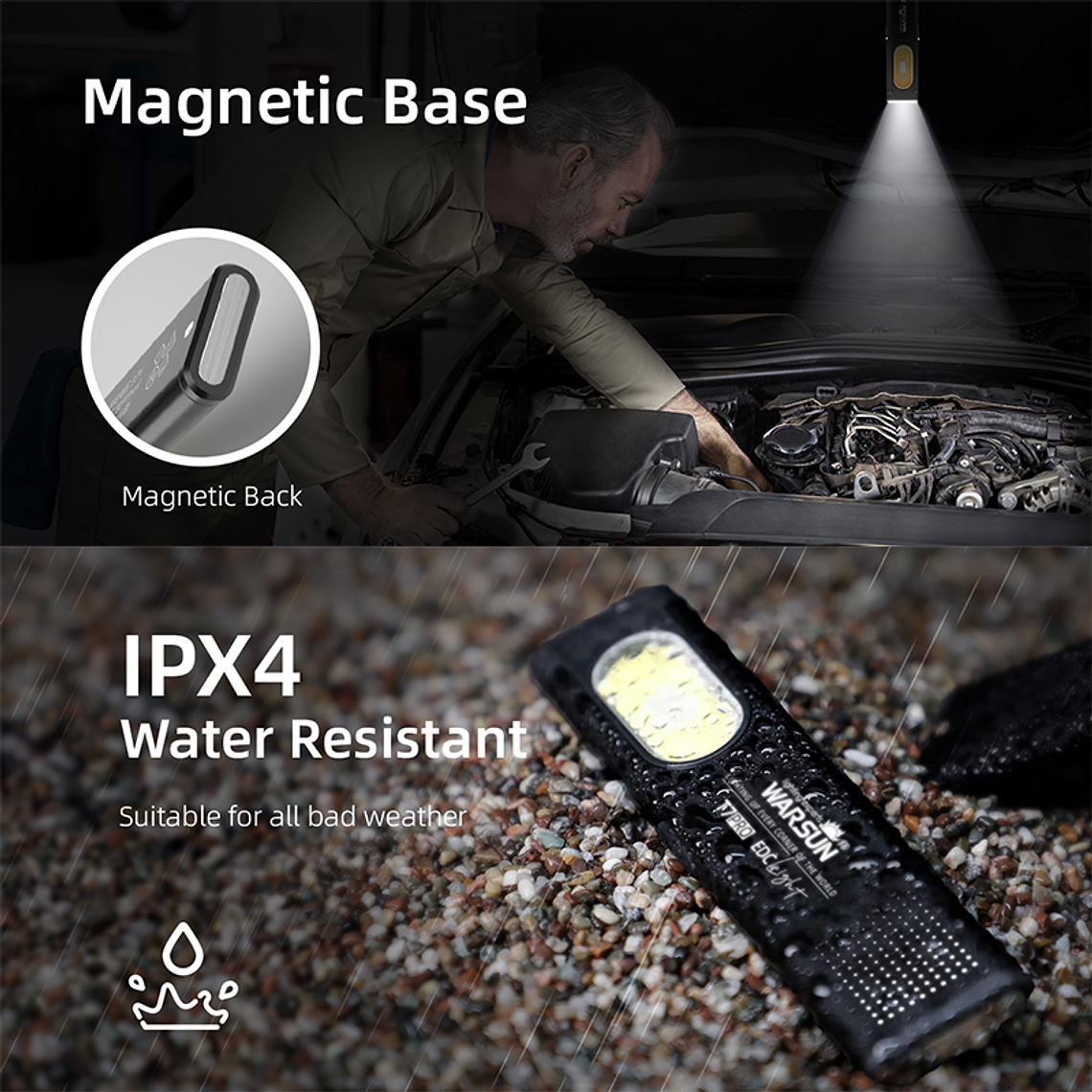 Linterna LED T7 Pro - Portatil de 750 Lumenes Equivalentes - Ideal Para Senderismo y Caza 5