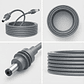 Cable de Alimentación Para Starlink Mini Extension DC - Impermeable 10 Metros - Miniatura 3