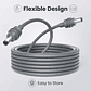 Cable de Alimentación Para Starlink Mini Extension DC - Impermeable 10 Metros - Miniatura 9