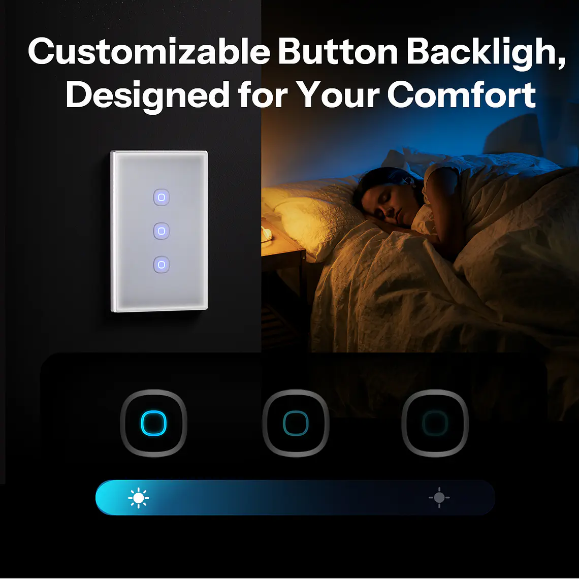 Interruptor Inteligente Sonoff Tx Gen 2 - T6 - 2 Botones - Matter 5