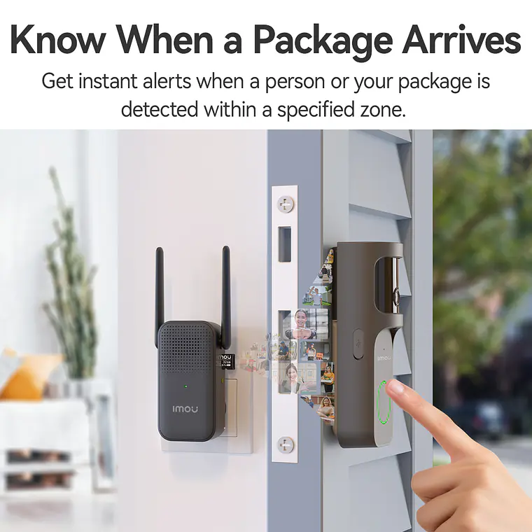 Imou Doorbell 3 Kit 2K - 4MP - 360° Vista Panorámica 2