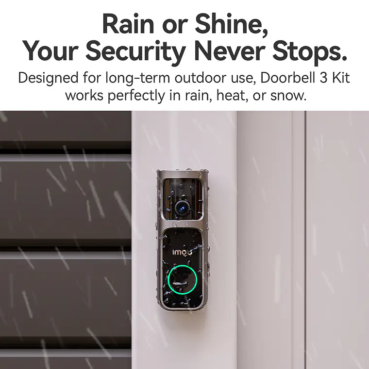 Imou Doorbell 3 Kit 2K - 4MP - 360° Vista Panorámica 5