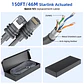 Cable de Datos Ethernet Ugreen Para Starlink Gen 3 V3 y Starlink Mini - 45 Metros - Conector RJ45 Impermeable IP67 Blindado - Miniatura 5