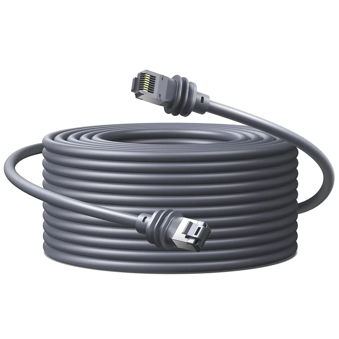 Cable de Datos Ethernet Ugreen Para Starlink Gen 3 V3 y Starlink Mini - 45 Metros - Conector RJ45 Impermeable IP67 Blindado 1