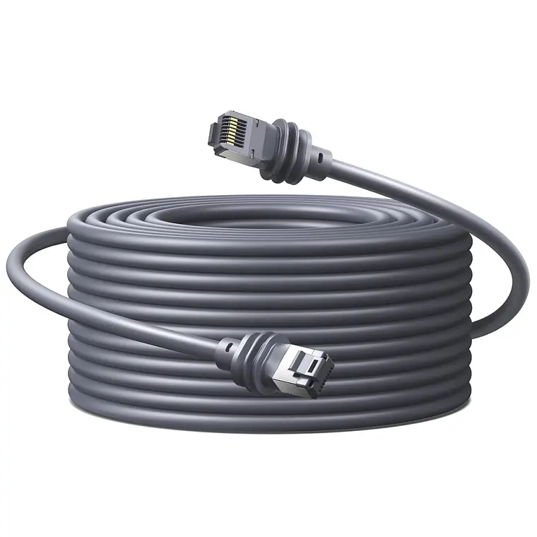 Cable de Datos Ethernet Ugreen Para Starlink Gen 3 V3 y Starlink Mini - 45 Metros - Conector RJ45 Impermeable IP67 Blindado 1