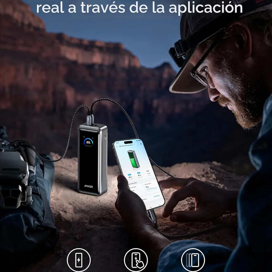 Power Bank Anker Prime 300w - 26,250 Mah 6