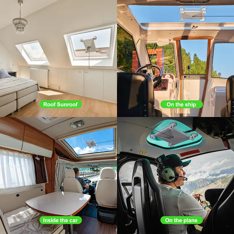 Soporte de Montaje Para Starlink Mini con 4 Ventosas Para Auto y Vidrio - Agarre Fuerte 5