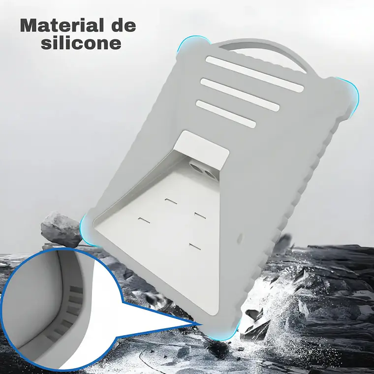Funda Protectora de Silicona para Starlink Mini - Gris 4