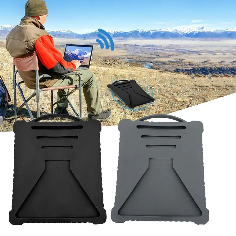 Funda Protectora de Silicona para Starlink Mini - Negro 1