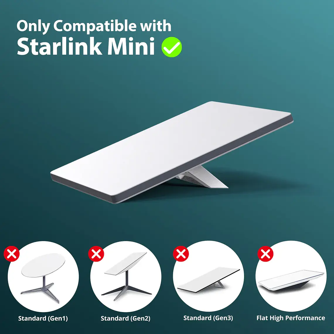 Soporte Magnético de Techo para Starlink Mini Ultra Resistente Para Vehiculo 3