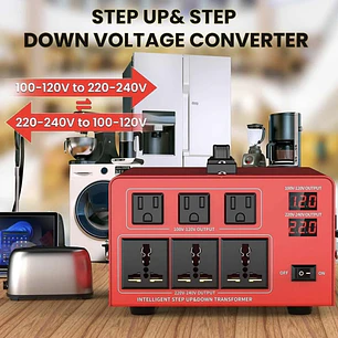 Convertidor e inversor de energía 110V a 220V