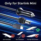 Cable de Alimentación 3 en 1 de 3 Metros Para Starlink Mini Tipo Cigarrera - Miniatura 3