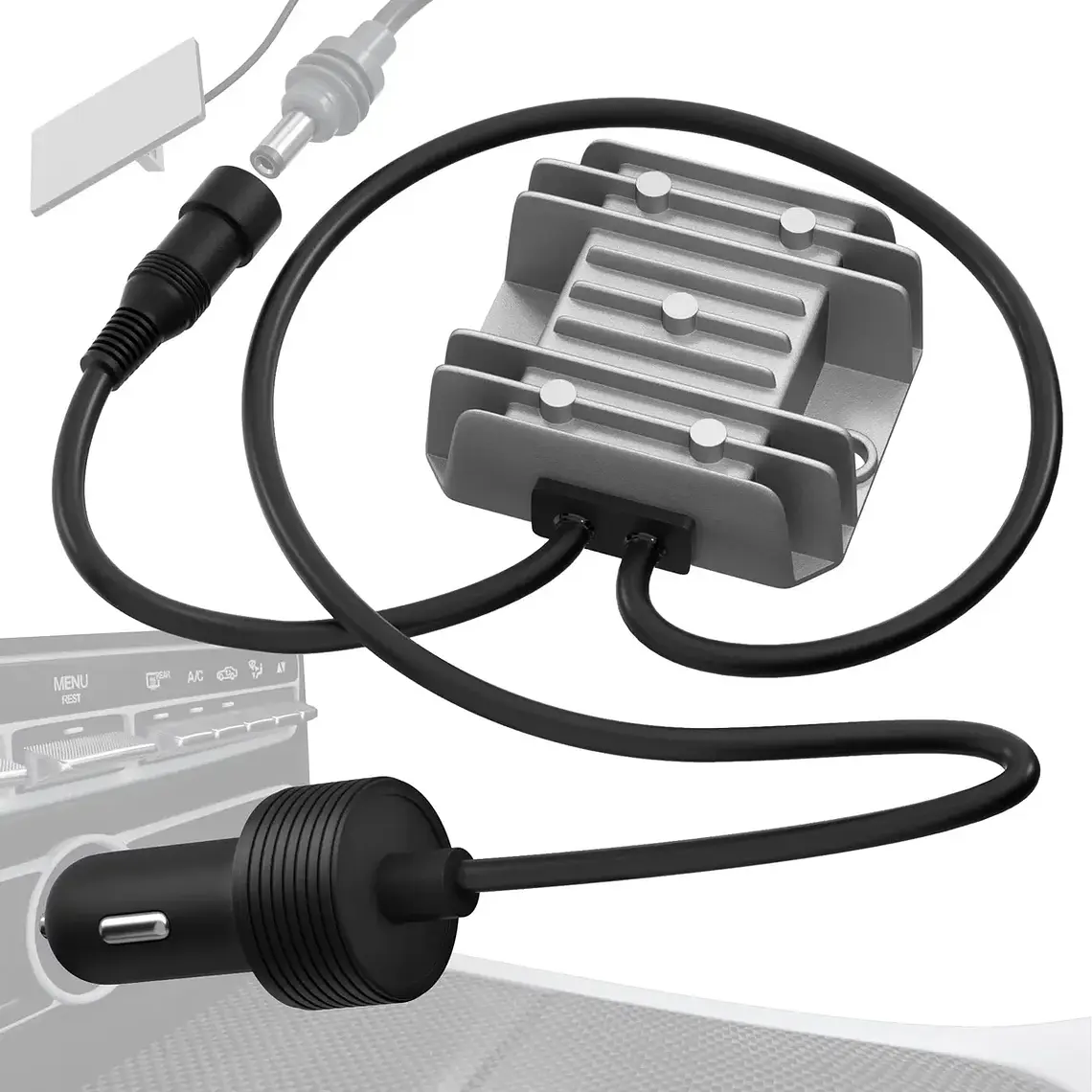 Elevador de Voltaje Para Starlink Mini 12V a 30V - 3.6A - Tipo Cigarrera 1