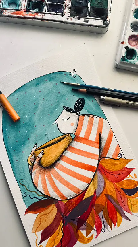 Taller de Ilustración en Familia: La Rebelión de la Frutera de Otoño