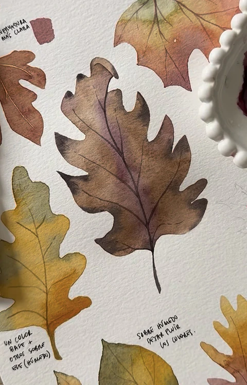 Taller de Acuarela Otoñal con Fer Jadue