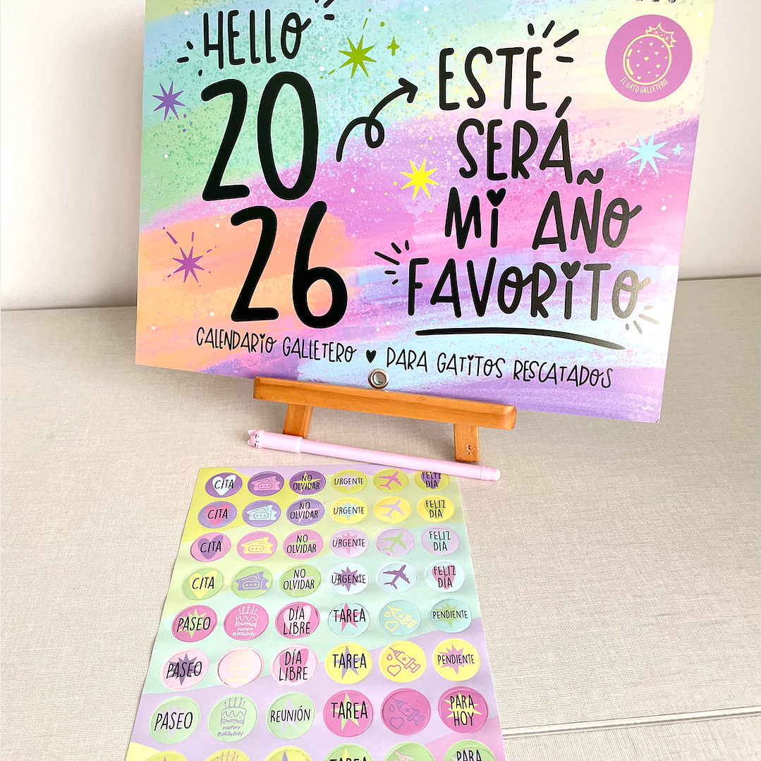 Calendario Planeador 2026 2